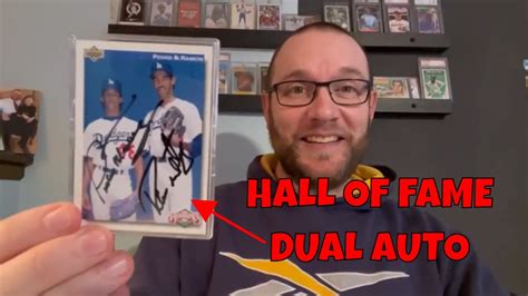 HOLY GRAIL HALL OF FAME DUAL AUTO OBTAINED YouTube