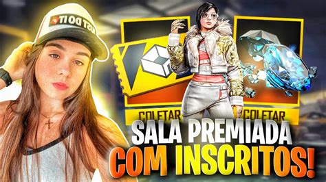 Free Fire Ao Vivo Jogando X Inscritos X Crias Ao Vivo