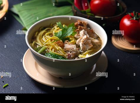 Traditional Malay Indonesian Soup Noodle Stock Photo Alamy