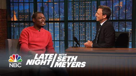 Michael Che Talks SNL With Seth Meyers - The Interrobang