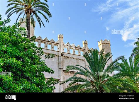 Royal Palace Of La Almudaina Palma De Mallorca Spain Stock Photo Alamy