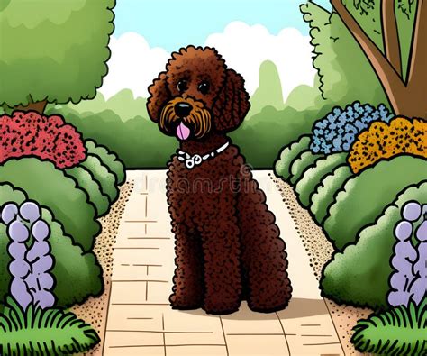 Labradoodle Drawing Stock Illustrations 96 Labradoodle Drawing Stock