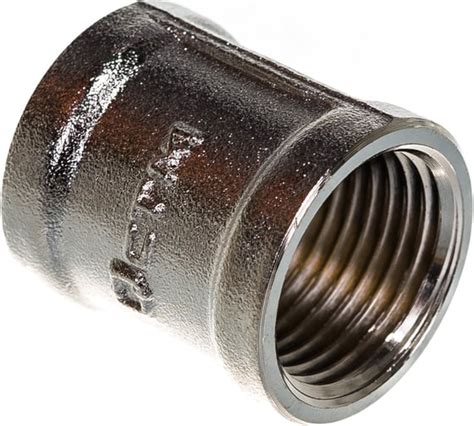 Прямая муфта СТМ 1/2", г/г CRSF0012 - выгодная цена, отзывы ...