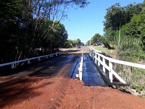 Prefeitura Conclui Reforma Da Ponte Sobre O C Rrego Restinga O Pantaneiro