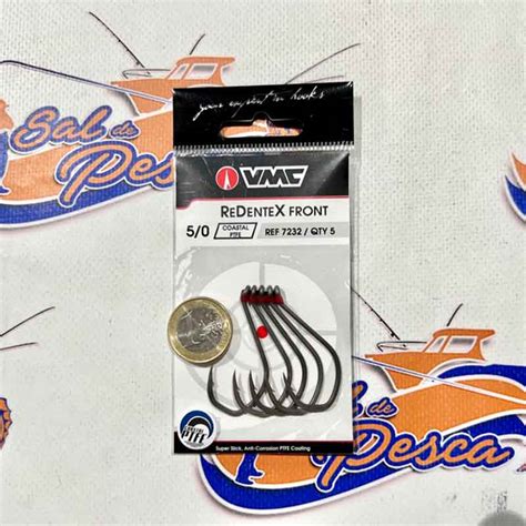 ANZUELO VMC 7232CT VANADIO Y ACERO 5 0 LIVE BAIT Sal De Pesca