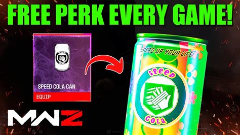 FREE PERK SPEED COLA In Modern Warfare Zombies EASTER EGG MWZ MW3