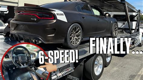 My Speed Swapped Hellcat Charger Is Finished Manual Hellcat