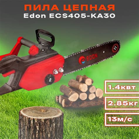 Электрическая пила цепная Edon ECS405-KA30 - купить с доставкой по ...