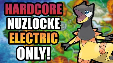 Pokémon Y Hardcore Nuzlocke Electric Types Only No items No overleveling YouTube
