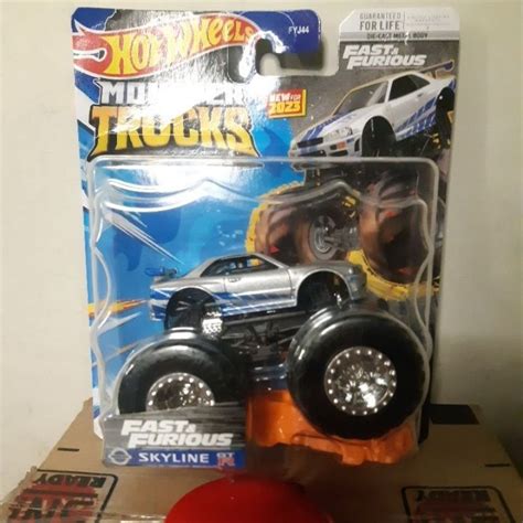 Hot Wheels Monster Trucks Nissan Skyline R Fast And Furious Shopee Philippines