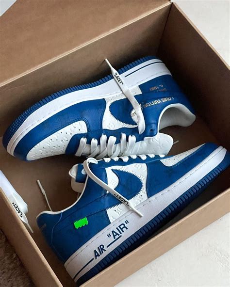 Bestoffshoes On Twitter 💙 Louis Vuitton X Nike Air Force 1 Low