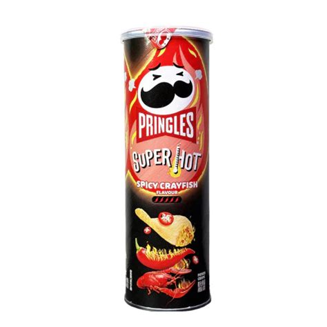 Pringles Super Hot Spicy Crayfish China G KandyandVape