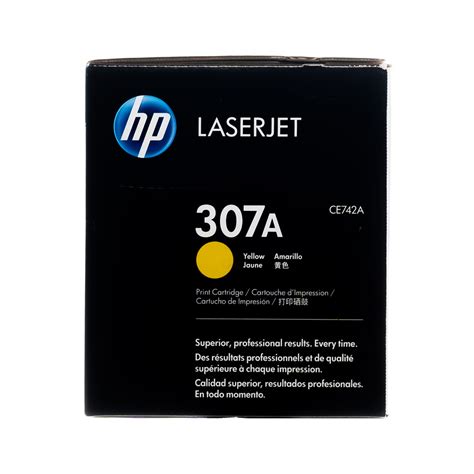 CE742A | HP 307A | Original HP Toner Cartridge – Yellow - Toner Buzz