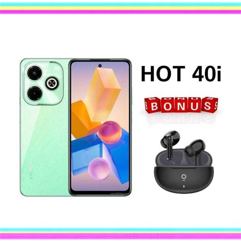 Promo Infinix Hot 40i 8 256 New Garansi Resmi 8 256 Earphone Bt Blue Diskon 7 Di Seller J3
