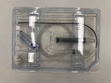 Halyard 0250 18 Mic Gastric Jejunal Feeding Tube Kit GJ Tube 18Fr X