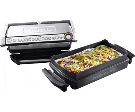 Гриль Tefal OptiGrill+ Snacking & Baking XL GC724D12 купить в Днепре ...
