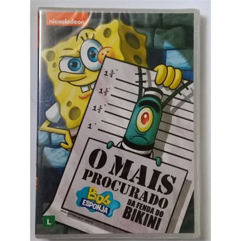 Dvd Bob Esponja O Mais Procurado Da Fenda Do Bikini Novo Lacrado Shopee Brasil