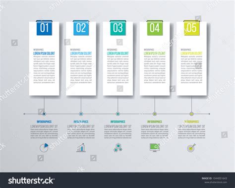 Timeline Infographic Design Template Graphs Diagrams Stock Vector (Royalty Free) 1044051643 ...