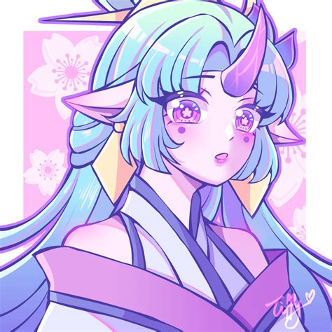 I Painted Spirit Blossom Soraka For A Friend ♥ Love This Skin So Much