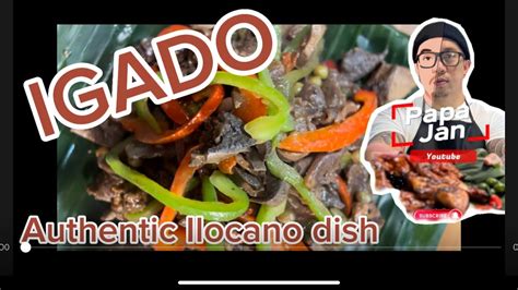 Pork Igado Authentic Ilocano Dish Recipe Asmr Mukbang Food Youtube