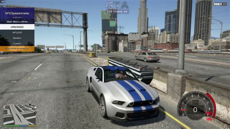 Спидометр из NFS для GTA 5 - YouTube