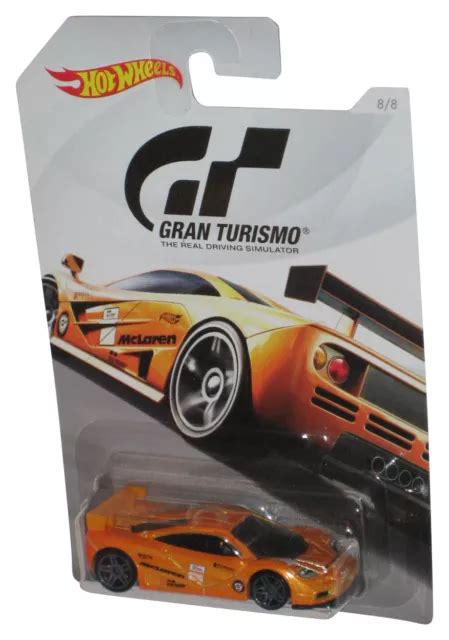Hot Wheels Gran Turismo Mattel Orange Mclaren F Gtr Voiture Jouet Eur