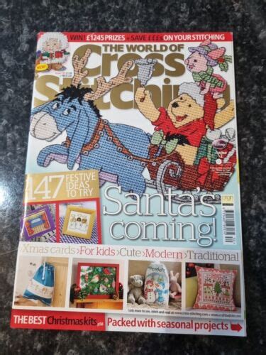 The World Of Cross Stitching Issue 170 Magazine No Free Gift EBay