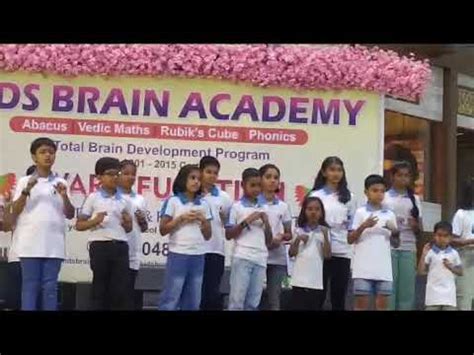 Abacus Oral Performance On National Level Abacus Competition