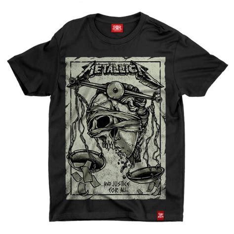 Camiseta Metallica And Justice For All Chemical