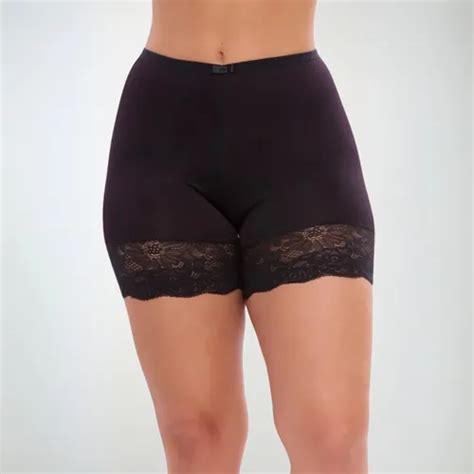 Short An Gua Feminino Segunda Pele Renda Lingerie Confort Mercadolivre