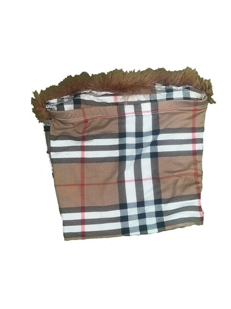 Small Omighty Burberry Core Boob Tube Omighty Depop