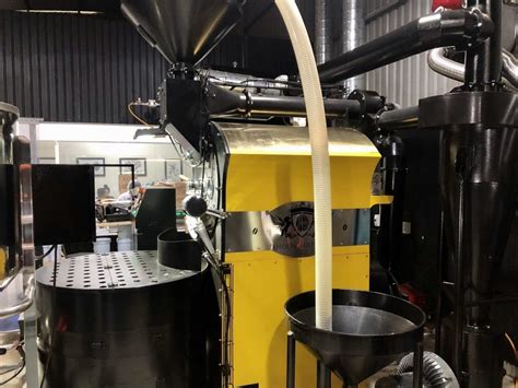 KNCF kg Automatic Hot Air Coffee Roaster Machine Commercial Vietnam Khởi Nghiệp Cafe