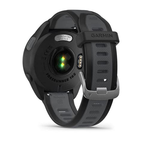 forerunner  jam tangan maraton gps pengukur detak jantung black