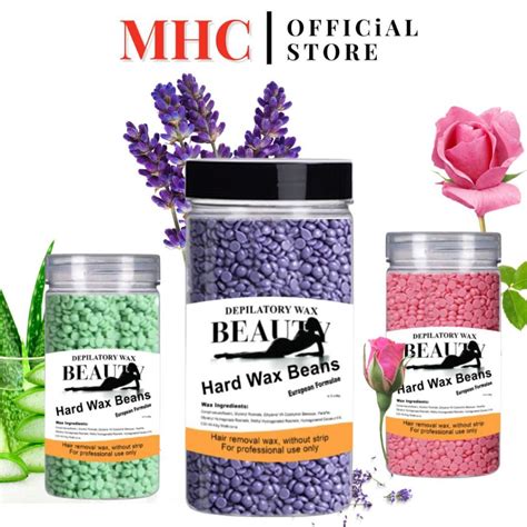 Hair Removal Bottle Beauty Wax Beans No Strip Depilatory Hot Film Hard G G Shopee Malaysia