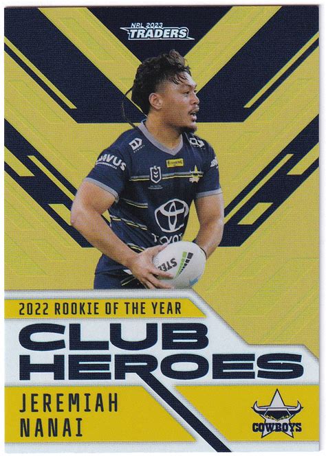 Nrl Traders Titanium Club Heroes Gold Chg Jeremiah Nanai