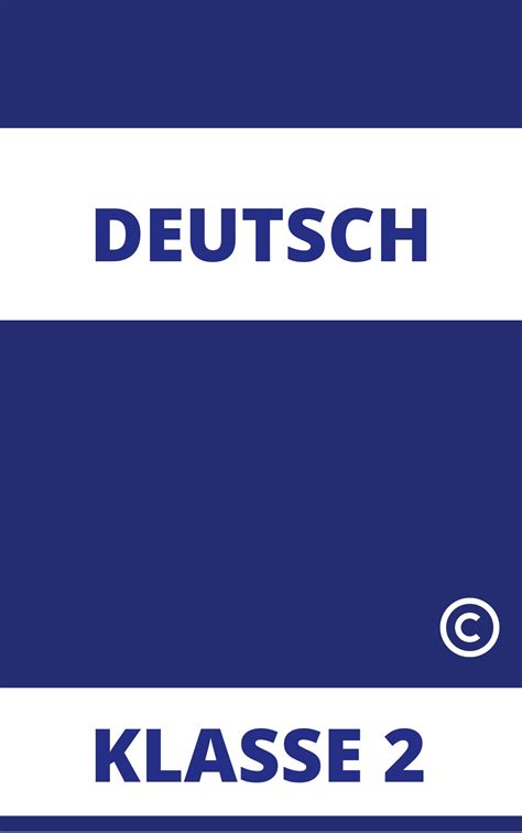 Arbeitsblätter Deutsch 2 Klasse Grundschule Übungsblatter