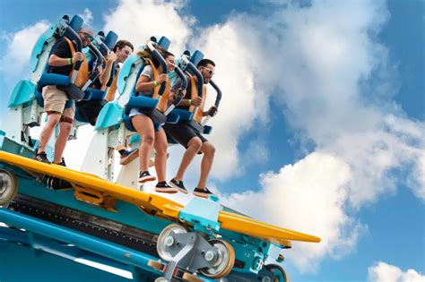 Introducing Seaworlds New Pipeline The Surf Coaster Ocean Florida