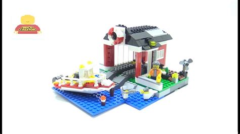 Lego Creator 5770 Lifeboat House Speed Build 레고 크리에이터 5770 등대 섬 구명 보트