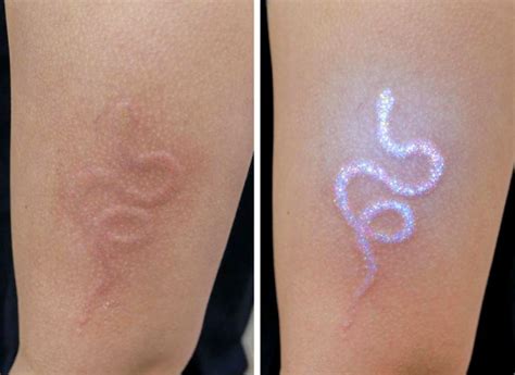 19 Tattoos That Have A Hidden Surprise Thanks To UV Ink Bright Side