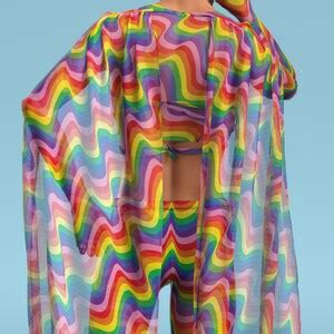 Pride Set Gay Set LGBTQ Set Festival Men Set Rave Mesh Set Burning Man Set Mesh Pride Set