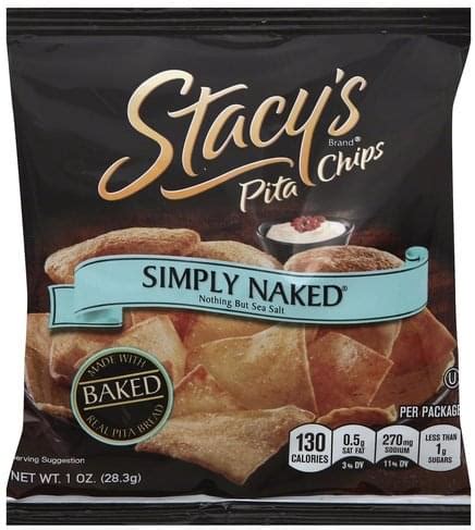 Stacys Simply Naked Pita Chips Oz Nutrition Information Innit