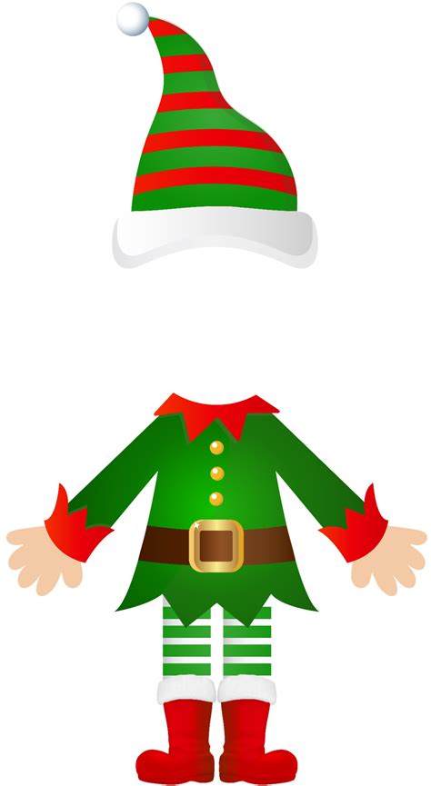 printable elfs - Clip Art Library