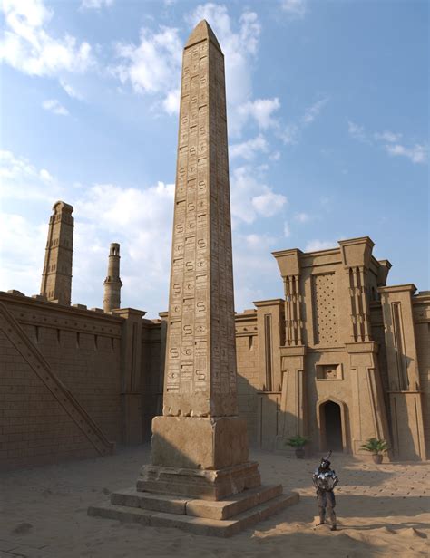 Egyptian Obelisks 2025 Free Daz 3d Models
