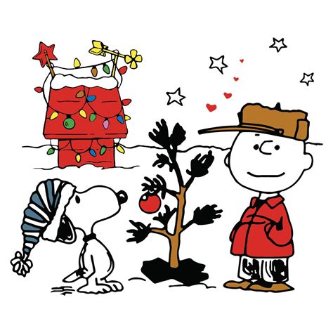 Charlie Brown And Snoopy SVG