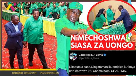 Peter Msigwa Ahamia Ccm Achoshwa Na Siasa Za Uongo Chadema Waumizwa