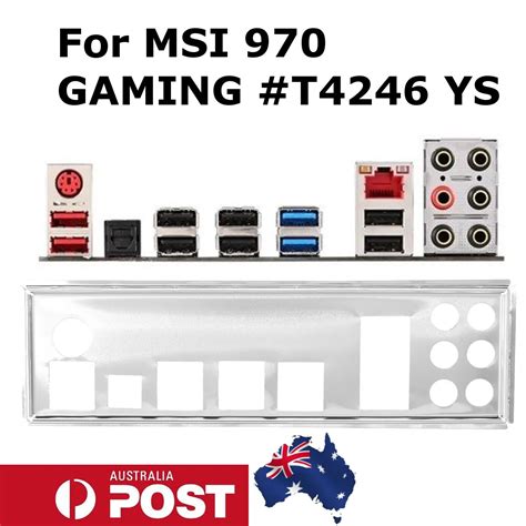 New Io Shield Back Plate Bracket Of Motherboard For For Msi 970 Gaming