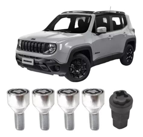 Parafuso Trava Antifurto De Roda Jeep Renegade Todos Parcelamento Sem