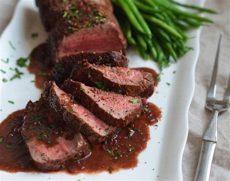 Beef Fillet With A Red Wine Sauce Legges
