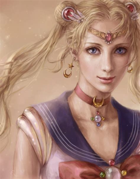 Sailor Moon Realistic Blonde Girl Wallpapers HD Desktop And Mobile Backgrounds