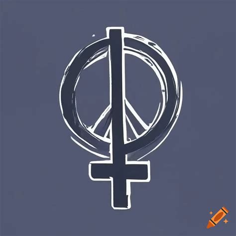 Female Gender Symbol Tattoo